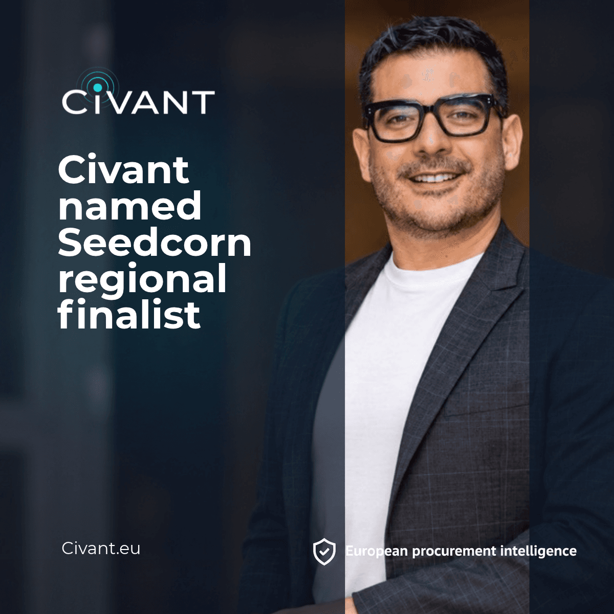 Civant named Seedcorn regional finalist announcement